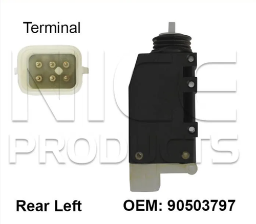 Rear Left Door Lock Actuator for Holden Astra (1996 - 1998)