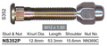 4x KIA Wheel Nut Sorento XM 4WD