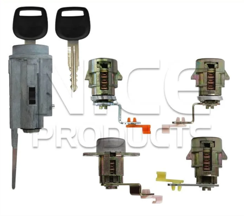 Ignition Barrel & Door Lock Kit for Toyota HiAce RZH103-113-125 (08/89 – 08/96)