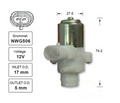 Front Windscreen Washer Pump for Jeep Wrangler (08/95 – 02/07)