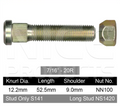 Holden Wheel Stud & Nut Set HQ-WB Rear Disc