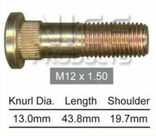 KIA Wheel Stud Cerato TD Steel Wheels / Cerato TD Alloy Wheels & More