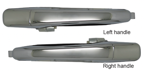 Rear Right Outer Door Handle Chrome for Mitsubishi Lancer (06/02 - 09/07)