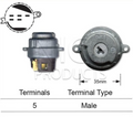 Ignition Switch for Subaru Brumby 1.6l (04/76 – 09/81)