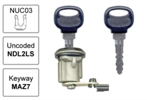 Front Door Lock for Mazda 323 (11/82 – 09/85)