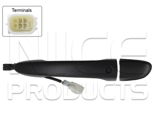 Front Left Outer Door Handle With Smart Entry for Mazda Mazda 3 (11/09 - 01/14)