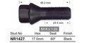 4x Toyota Wheel Stud DB42R