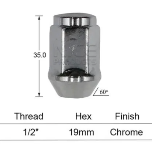 4x Jeep Wheel Nut Wrangler JK / KK