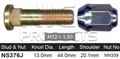 Mazda Wheel Stud & Nut Set BT-50 UN / BT-50 UP