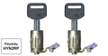 Door Lock Set Left & Right for Hyundai Excel X1 4 Door (1985 – 1989)