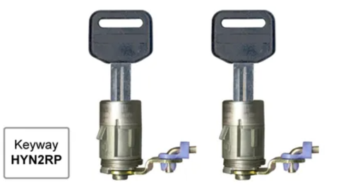 Door Lock Set Left & Right for Hyundai Excel X1 4 Door (1985 – 1989)