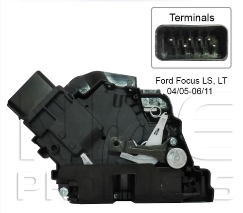 Front Right Door Lock Actuator for Ford Focus LS-LT (04/05 - 06/11)