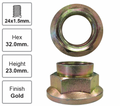 Rear Right Hub Nut Pair for Nissan Maxima A33 (12/99 - 11/03)
