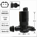Front Windscreen Washer Pump for Nissan Micra K12 (07/07 – 08/10)