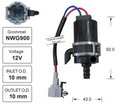 Headlight Washer Pump for Nissan X-Trail T31 (08/07 – 02/15)