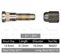 Ford Wheel Stud & Nut Set AU Forte Silver Wheels / AU Furuta Silver Wheels & Mor
