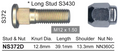 Mazda Wheel Stud & Nut Set MX5 NA Alloy Wheels
