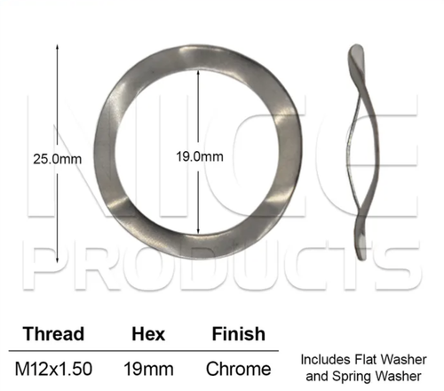 4x GMH Wheel Nut Rodeo TFR 4WD Chassis