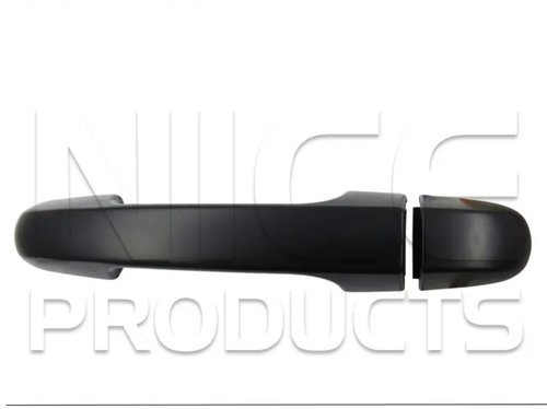 Rear Right Outer Door Handle Black for Hyundai i20 (07/10 - 08/15)