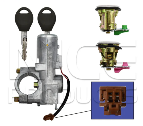 Ignition Barrel & Door Lock Set for Nissan Stanza (1982 – 1984)