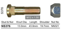 Mazda Wheel Stud & Nut Set MPV Steel Wheels / Bravo Pick up Super Cab & More
