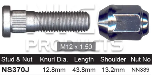4x Ford Wheel Nut WZ Alloy Wheels