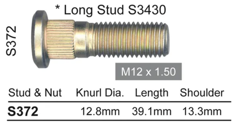 KIA Wheel Stud TU / PU