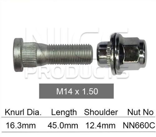 4x Lexus Wheel Nut LX500 VXFA500 / LX500H