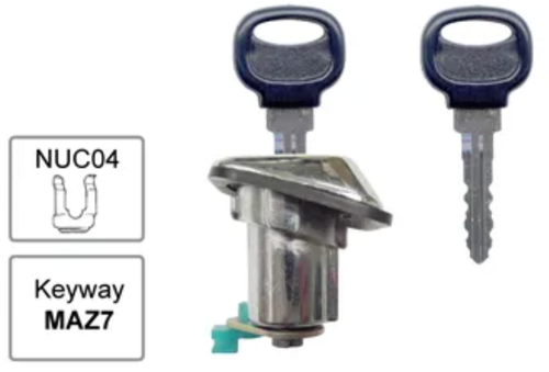 Boot/Tailgate Lock for Mazda 626 GC 4 Door (05/83 – 10/87)
