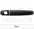 Front Right Outer Door Handle Black for Ford Ranger PX (09/11 - 05/22)