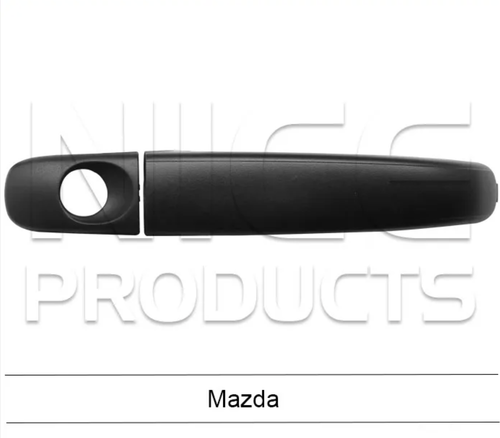 Front Right Outer Door Handle Black for Ford Ranger PX (09/11 - 05/22)