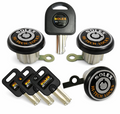 Solex Anti-Theft Door & Boot Locks (3 Lock Set) for Ford Festiva WB (04/94 – ...