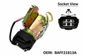 Front Left Door Lock Actuator for Ford Falcon BF Black Oval Plug (11/05 - 05/08)