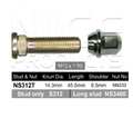 Volvo Wheel Stud & Nut Set C30 / C70