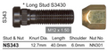 GMH Wheel Stud & Nut Set Adventra VY - VZ / Commodore VB-VL & More