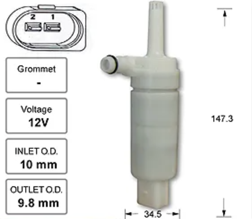 Headlight Washer Pump for BMW X1 Series E84 (07/09 – 12/15)