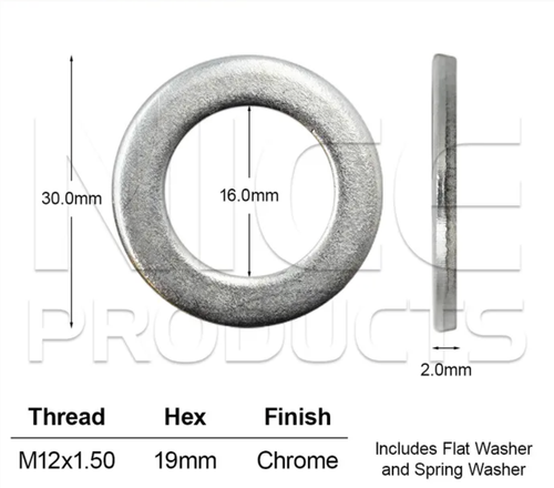 4x GMH Wheel Nut Rodeo TFR 4WD Chassis
