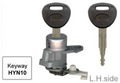 Left Door Lock for Hyundai Excel X3 3-5 Door w/o Air Bag Auto(11/97 – 08/2000)