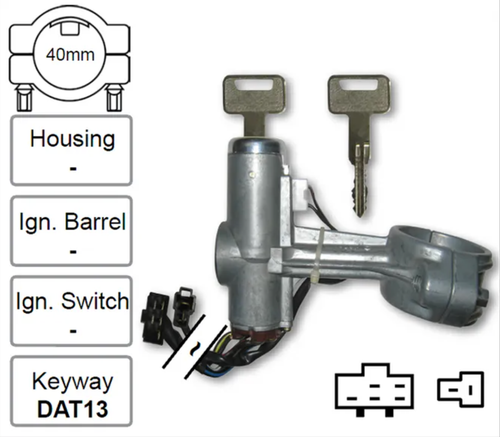Ignition Lock & Switch for Suzuki Vortex (07/85 – 09/89)