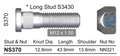 Proton Wheel Stud & Nut Set GTI / M21 Coupe / Satria / Wira
