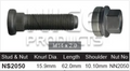 4x Ford Wheel Nut VM