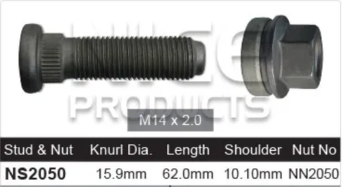 4x Ford Wheel Nut VM