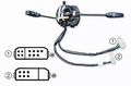 Combination Switch for Mitsubishi L300 7-pin SE-SF (10/86 - 06/91)