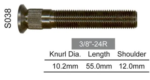 Mini Wheel Stud Moke / Minor