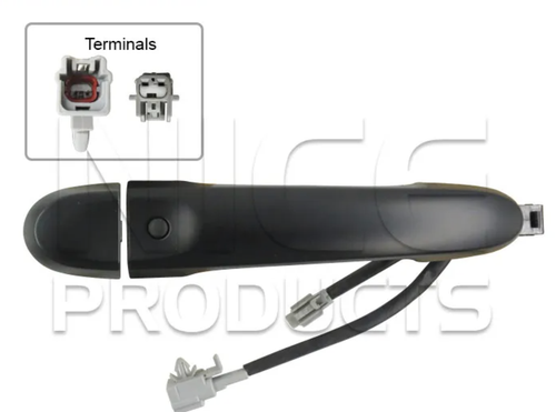 Front Left Outer Door Handle for Nissan Micra K13 (10/10 - 12/17)