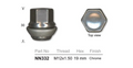 4x Ford Wheel Nut Mondeo Alloy Wheels / WS Alloy Wheels & More