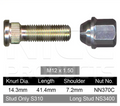 Hyundai Wheel Stud & Nut Set Accent LC Steel Wheels & More