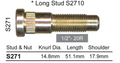 Ford Wheel Stud AU Fairmont & Ghia / AU Forte Silver Wheels & More