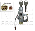 Ignition Lock & Switch for Nissan Pulsar Sedan N16 (02/01 – 02/06)