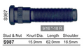 Ford Wheel Stud F-250 / F-250 9/16 Thread / F250 2WD Dana Diff & More